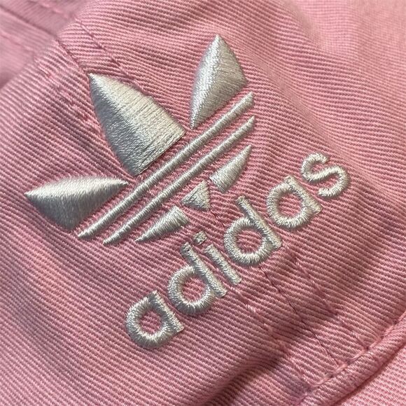 Adidas Originals Women's Pink Trefoil Strapback Hat Adjustable Casual - Picture 4 of 10